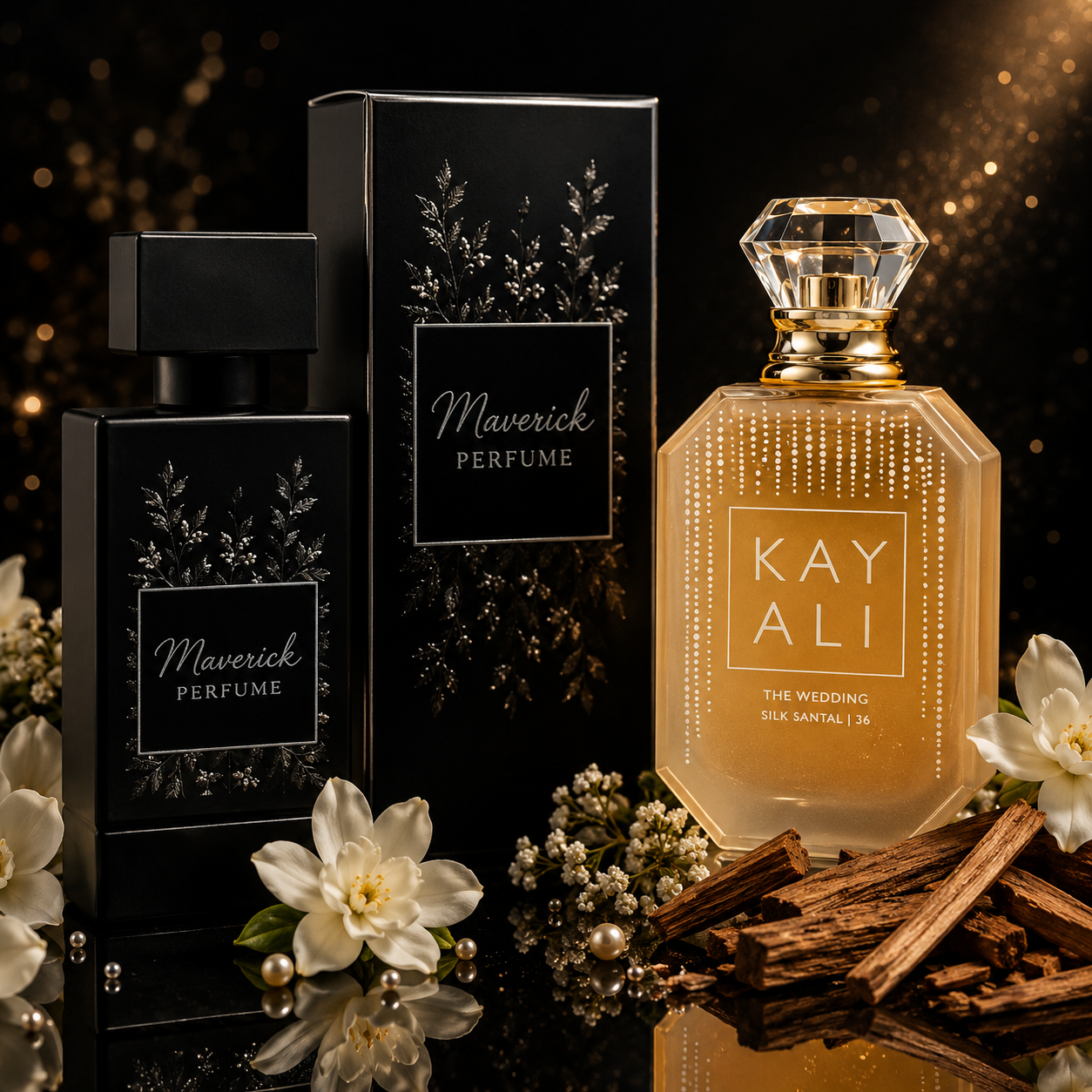Inspired by Kayali Wedding Silk Santal Oil Base 50ml